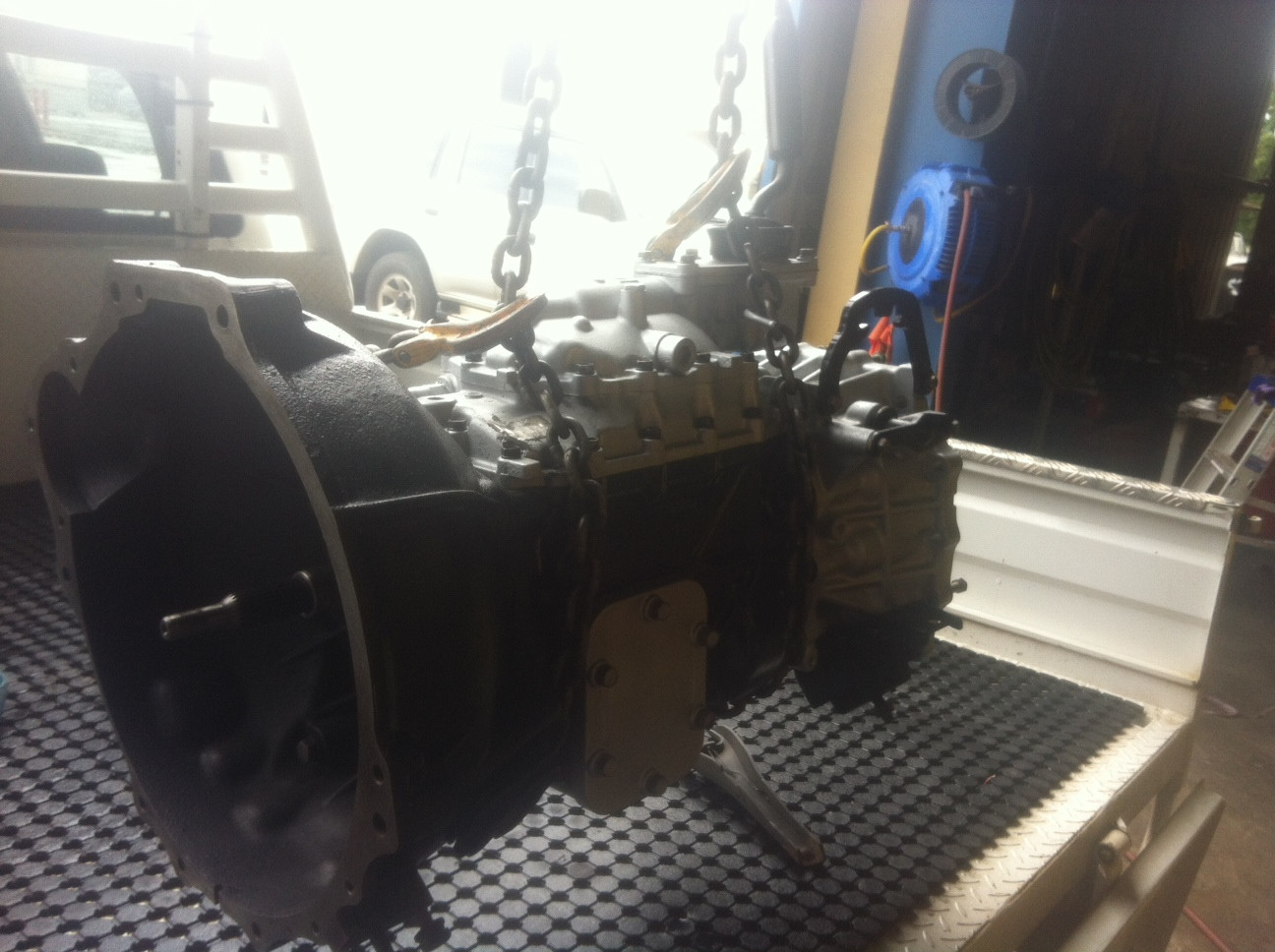 GQ 5 speed & transfer with 85 Marks reduction gears