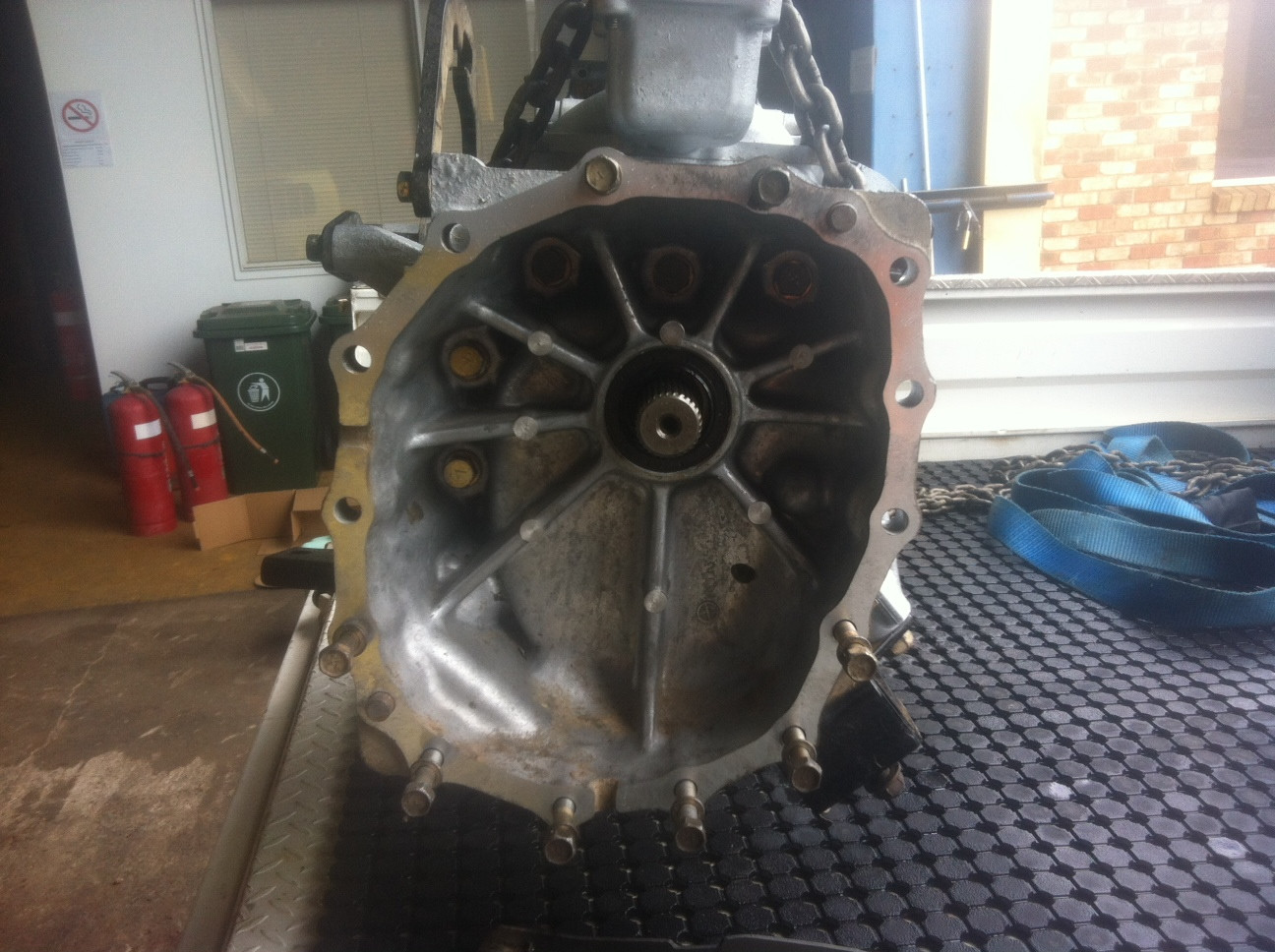 GQ 5 speed & transfer with 85 Marks reduction gears