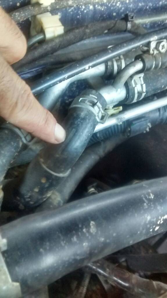 Heater hose replacement