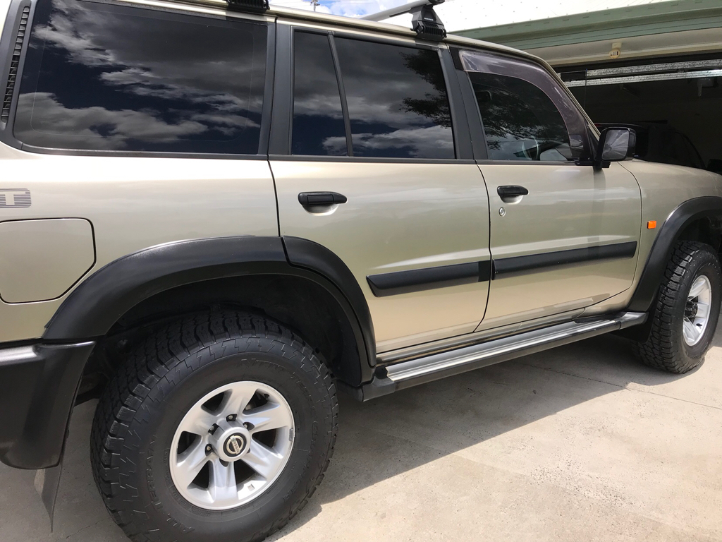 Nissan patrol window shades deals