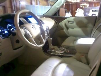 Interior photo of the 2010 Nissan Patrol